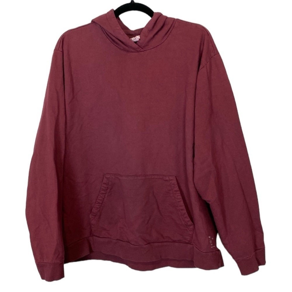 Onia burgundy hoodie